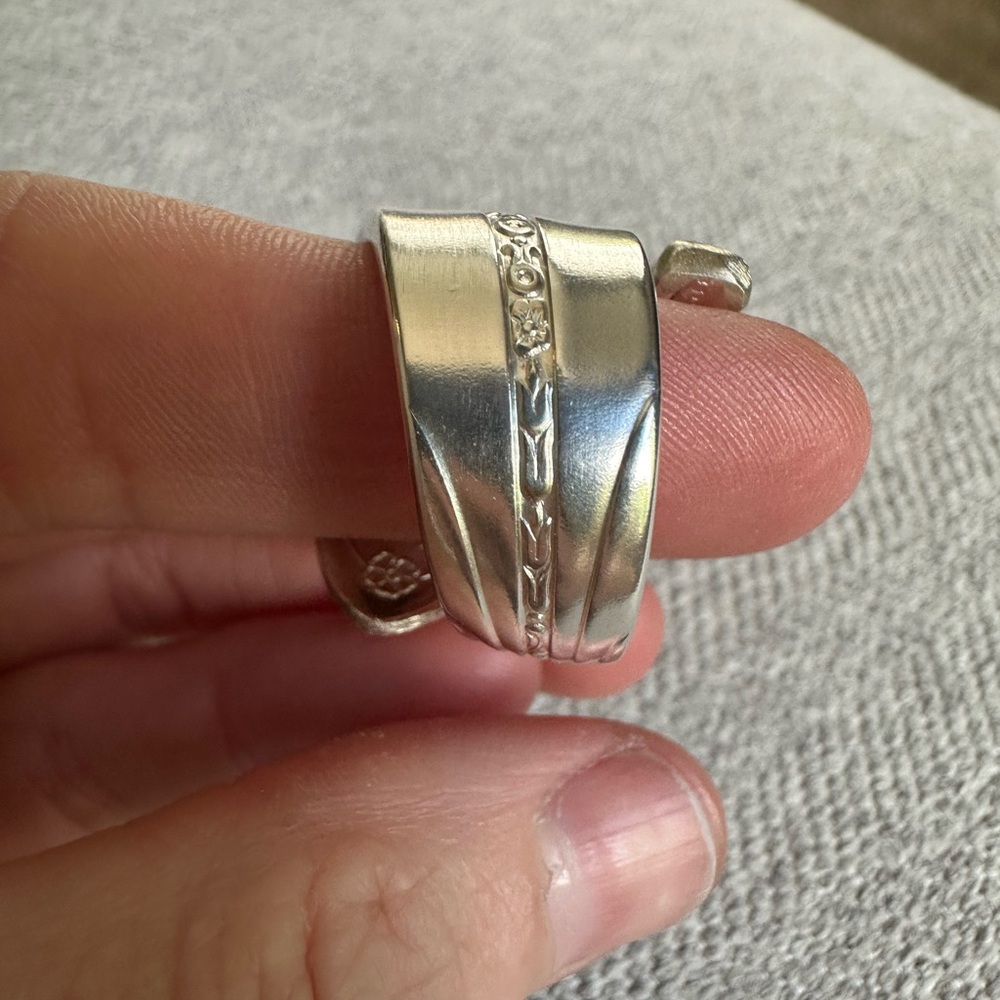 Silver Spoon Ring - Picture 7 of 16